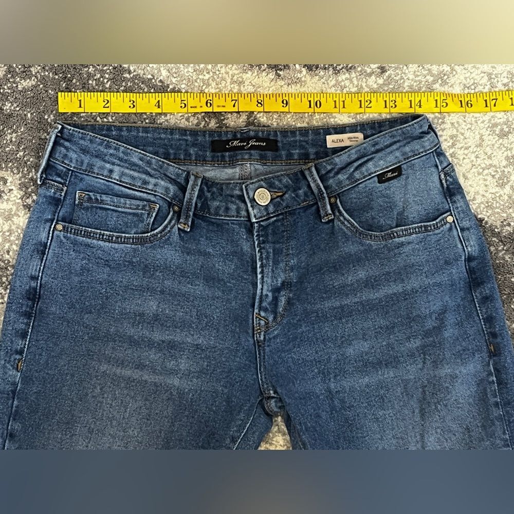 Mavi Women's Alexa Mid Rise Skinny Jeans Size 28/32 - Picture 8 of 8